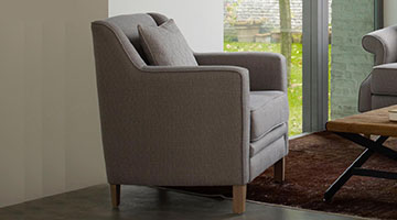 Fauteuil appoint tissu